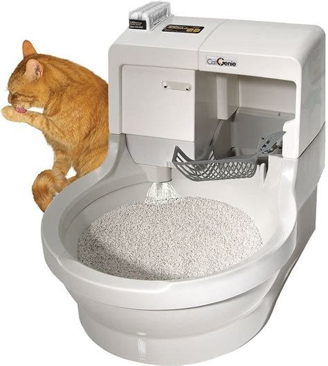 electric cat box cleaner|cat boxes that clean themselves.